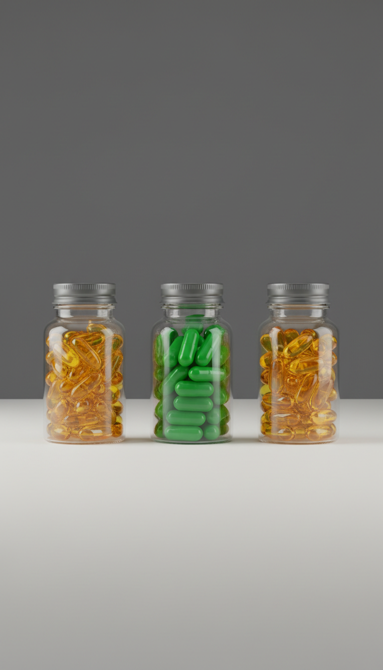 Cápsulas multivitamínicas alta biodisponibilidade